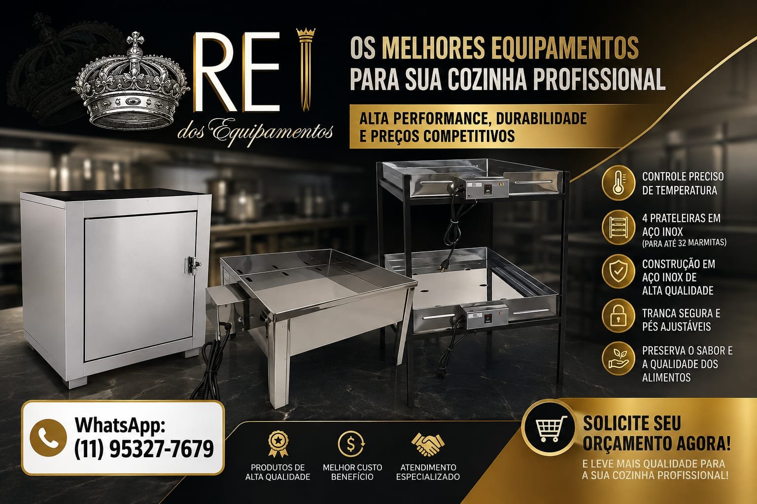 Rei dos Equipamentos - Os melhores equipamentos para sua cozinha profissional